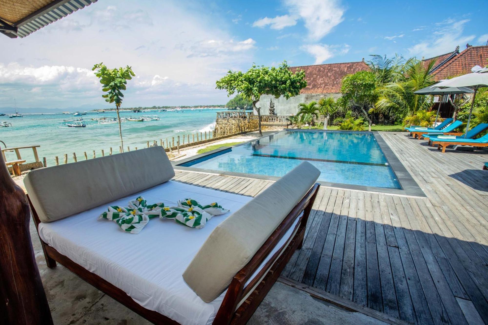 D'Muncuk Huts Lembongan Hotell Exteriör bild