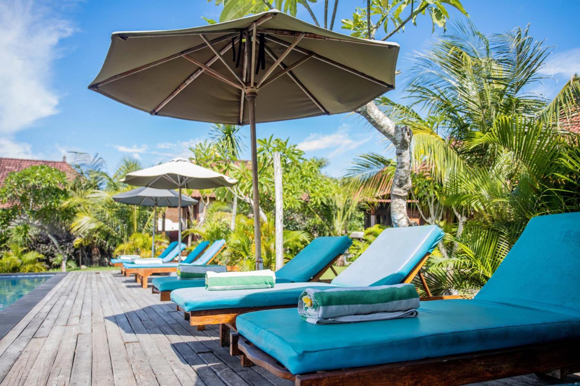 D'Muncuk Huts Lembongan Hotell Exteriör bild